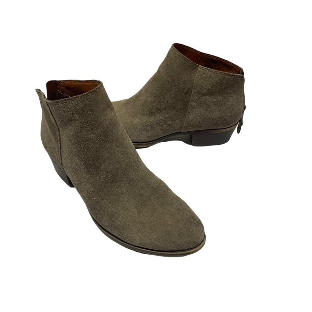 Lucky brand tan suede booties